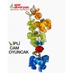 EMİR KUŞ OYUNCAĞI - İPLİ CAM OYUNCAK