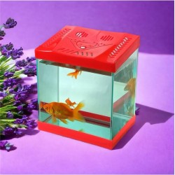 EMİR PLASTİK KAPAKLI AKVARYUM - MİNİ AKVARYUM 12 Lİ