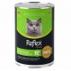 REFLEX KEDİ KONSERVESİ - BALIK TAVUK KUZU AV ETLİ  400 GR.