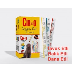 CİRO KEDİ ÖDÜLÜ - BALIK ETLİ 30*15 GR. CİRO KEDİ ÖDÜLÜ - BALIK ETLİ 30*15 GR.