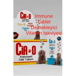 CİRO KEDİ BAKIM ÜRÜNÜ - IMMUNE TABLET 7 ADET  30 LU. CİRO KEDİ BAKIM ÜRÜNÜ - IMMUNE TABLET 7 ADET  30 LU.