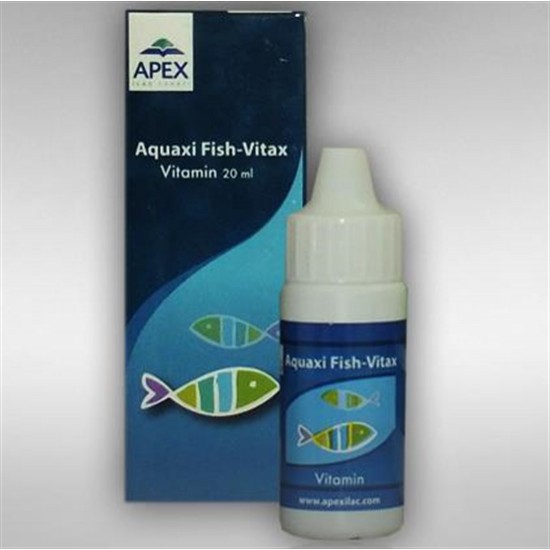 APEX SU DÜZENLEYİCİ - FISH VITAX 20 ML.