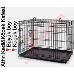 ATAHAN KÖPEK KAFESİ -  BÜYÜK 85*62*62 ATAHAN KÖPEK KAFESİ -  BÜYÜK 85*62*62