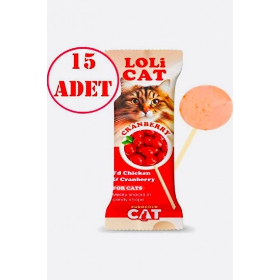 EMİR KEDİ ÖDÜLÜ - LOLİPOP EUROGOLD 15 Lİ