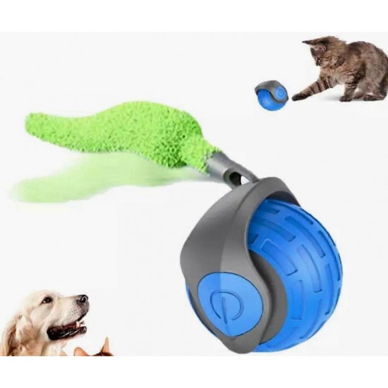 EMİR KEDİ OYUNCAĞI - TOP ŞARJLI KUYRUKLU 