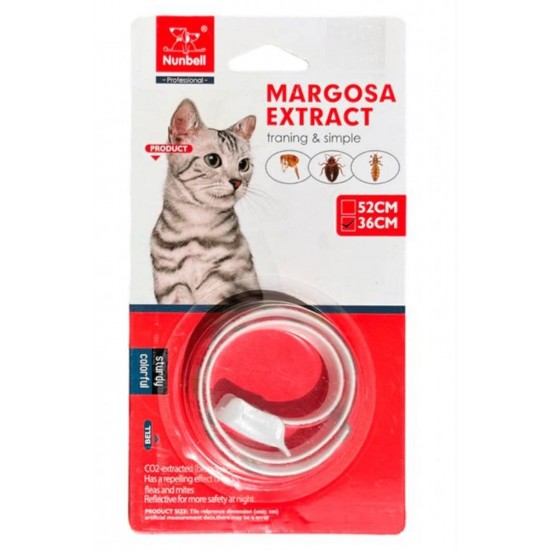 EMİR KEDİ BAKIM ÜRÜNLERİ - NUNBELL PİRE KENE TASMA 36 CM HASS