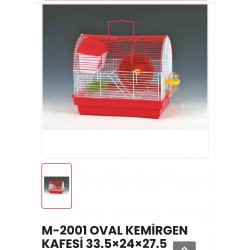 EMİR KEMİRGEN KAFESİ - HAMSTER OVAL M 2001 HASS