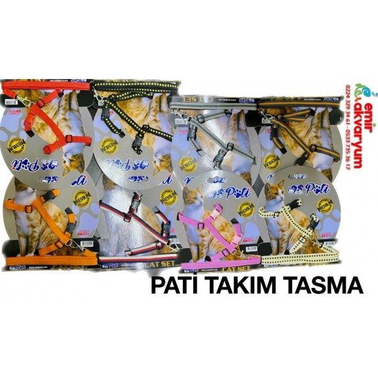 EMİR KEDİ TAKIM TASMA - PATİ