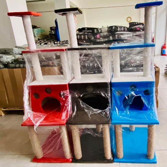 EMİR KEDİ EVİ - 4 KATLI klasik