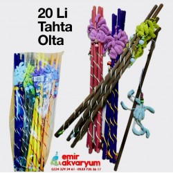 EMİR KEDİ OYUNCAĞI - YERLİ OLTA 20 Lİ