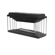 EMİR PLASTİK KAPAKLI AKVARYUM - 5 Lİ SET DÜZ 