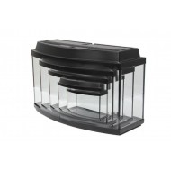 EMİR PLASTİK KAPAKLI AKVARYUM - 5 Lİ SET BOMBELİ 