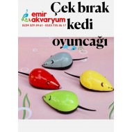 EMİR KEDİ OYUNCAĞI - ÇEK BIRAK FARE TEKLİ