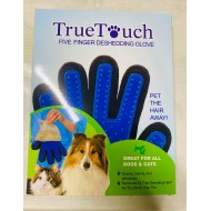 EMİR KÖPEK BAKIM ÜRÜNÜ - TRUE TOUCH KUTULU MAVİ ELDİVEN
