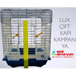 EMİR KUŞ KAFESİ - KAMPANYA ÇİFT KAPI ÇEKMECELİ - 12 Lİ KOLİ EMİR KUŞ KAFESİ - KAMPANYA ÇİFT KAPI ÇEKMECELİ - 12 Lİ KOLİ