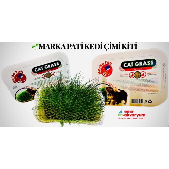 MARKA PATİ KEDİ BAKIM ÜRÜNÜ - KEDİ ÇİMİ