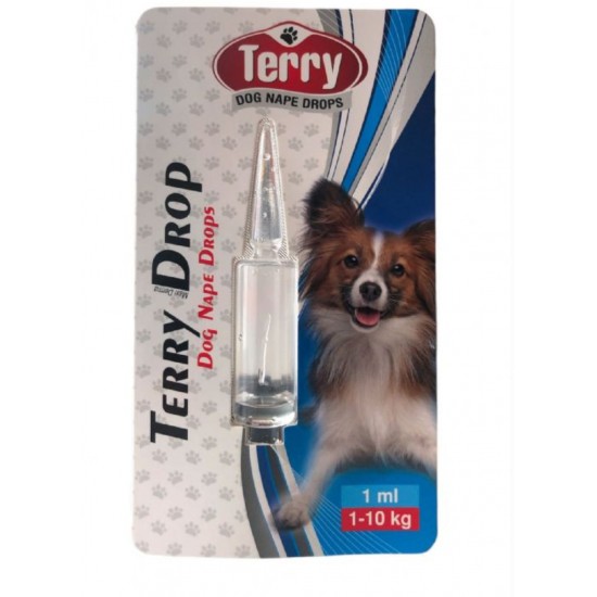 EMİR KÖPEK BAKIM ÜRÜNLERİ - TERRY PİRE KENE DAMLA 1-10 KG.