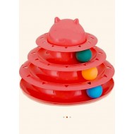 EMİR KEDİ OYUNCAĞI - ÜÇ KAT ÜÇ TOP KULE