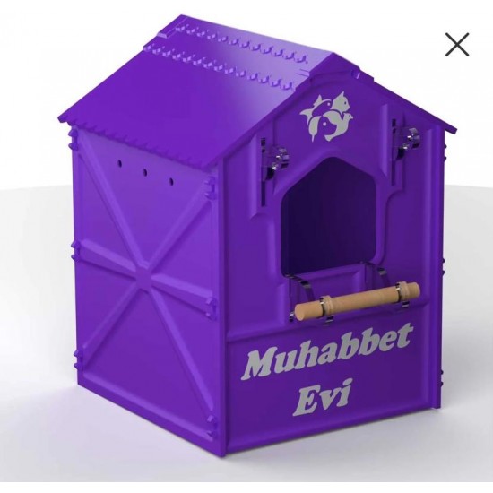 EMİR KUŞ ÜRETİM ÜRÜNLERİ - ALMİNA PLASTİK KUŞ EV