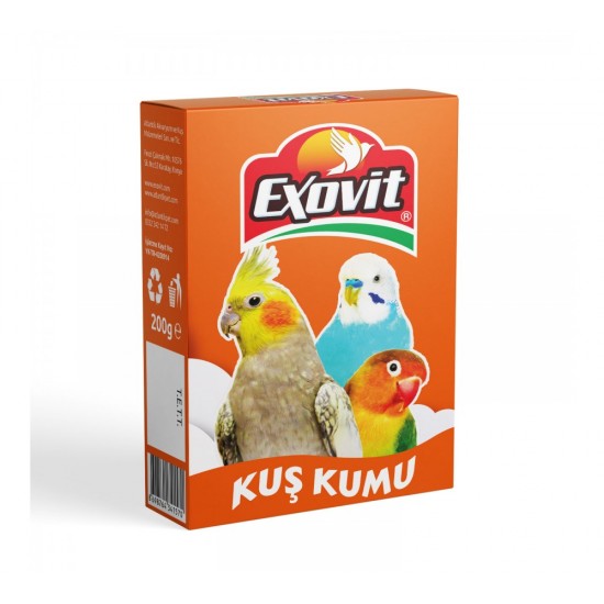 EXOVİT KUŞ KUMU - 200 GR