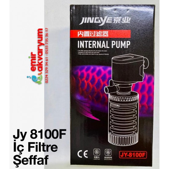 JINGYE İÇ FİLTRE - ŞEFFAF 8100F