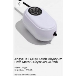 JINGYE HAVA MOTORU - SESSİZ YE 611 JINGYE HAVA MOTORU - SESSİZ YE 611