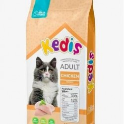 KEDİŞ KEDİ MAMASI - TAVUKLU 15 KG. 