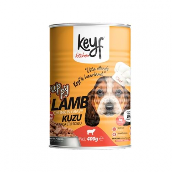 KEYF KÖPEK KONSERVE - SIĞIR ETLİ 400 GR.