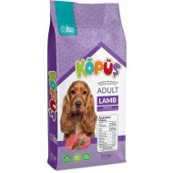 KÖPÜŞ KÖPEK MAMASI - KUZU ETLİ 15 KG. - MOR