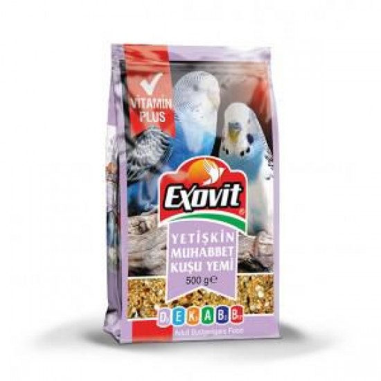 EXOVİT KUŞ YEMİ - MUHABBET YEMİ 500 GR.