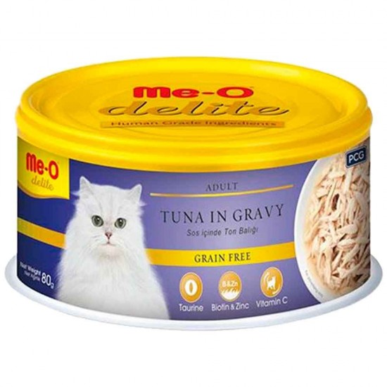 ME-O KEDİ KONSERVE - TUNA GRAVY 80 GR.