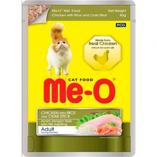 ME-O KEDİ KONSERVE - CRAB STICKS 80 GR.