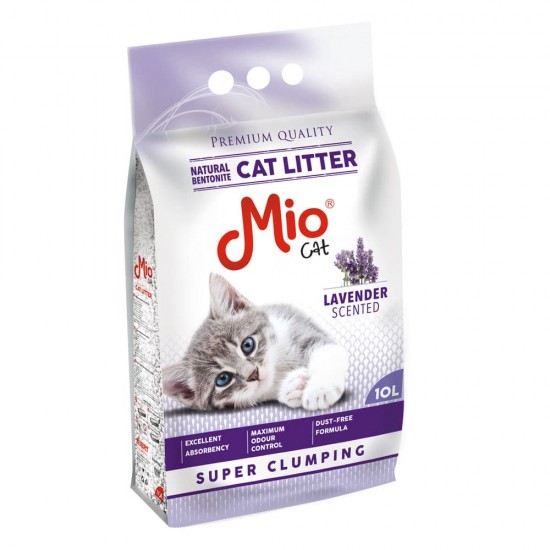 MİO KEDİ KUMU - LAVANTA 10 LT.