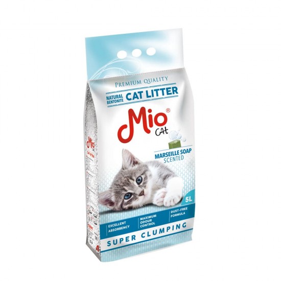 MİO KEDİ KUMU - SABUNLU 5 LT.