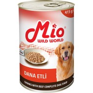 MIO KÖPEK KONSERVE - DANA ETLİ 415 GR.