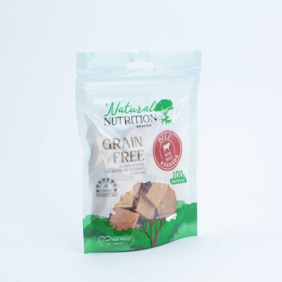 NATURAL NUTRITION KÖPEK ÖDÜLÜ - BEEF BANANA 75 GR.