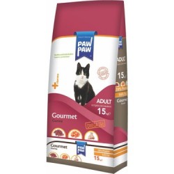 PAWPAW KEDİ MAMASI - GURME 15 KG.