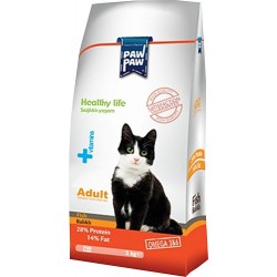 PAWPAW KEDİ MAMASI - BALIKLI 15 KG.