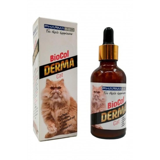 PHARMASED KEDİ BAKIM ÜRÜNÜ - BIOCOL DERMA 50 ML.