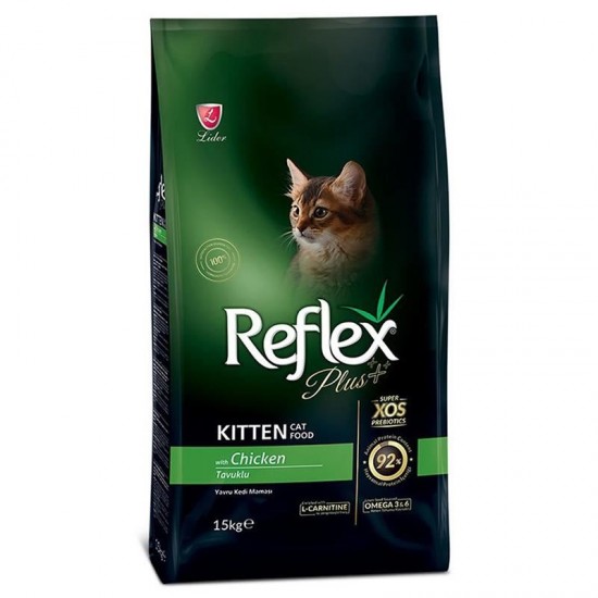 REFLEX YAVRU KEDİ MAMASI - PLUS KITTEN 15 KG.