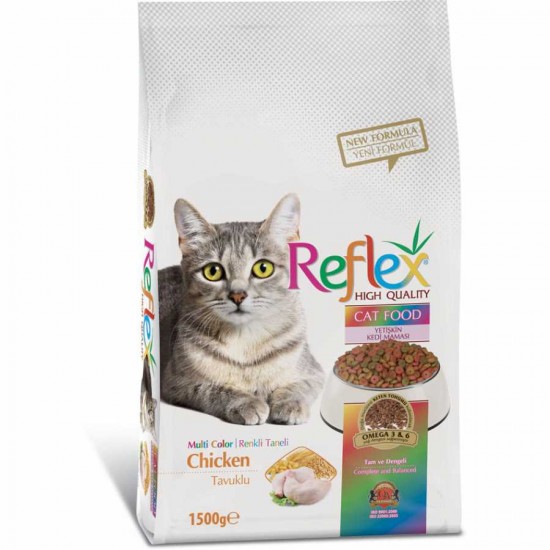 REFLEX KEDİ MAMASI - MULTICOLOR 2 KG.