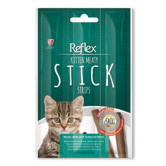 REFLEX KEDİ ÖDÜLÜ - KITTEN MEATY STICKS 3*3 GR.