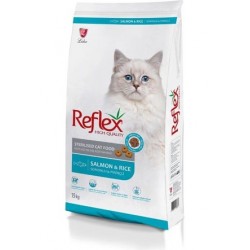 REFLEX KEDİ MAMASI - KISIR SOMON ANÇUEZ 15 KG. REFLEX KEDİ MAMASI - KISIR SOMON ANÇUEZ 15 KG.