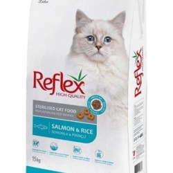REFLEX KEDİ MAMASI - KISIR SOMON ANÇUEZ 15 KG.