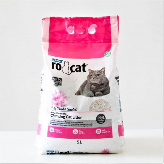 RO CAT KEDİ KUMU - PUDRA 5 LT.