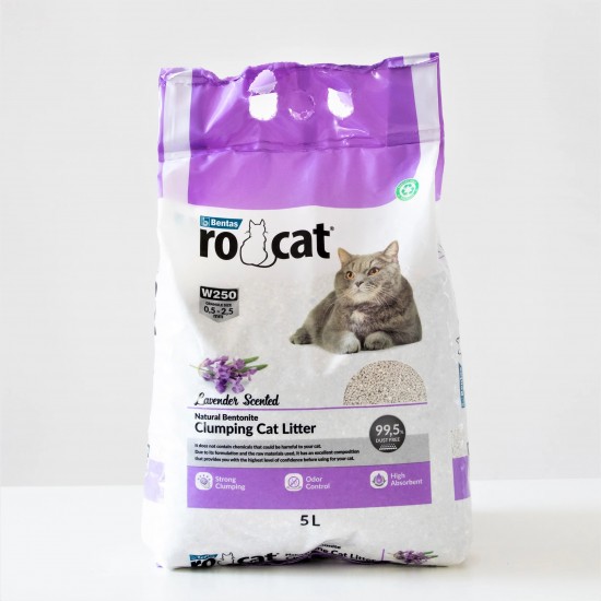 RO CAT KEDİ KUMU - LAVANTA 5 LT.