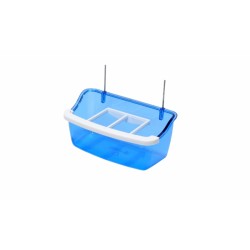 BEAKS KUŞ YEMLİĞİ - TELLİ IZGARALI YEMLİK - MAVİ  - SB006 BEAKS KUŞ YEMLİĞİ - TELLİ IZGARALI YEMLİK - MAVİ  - SB006