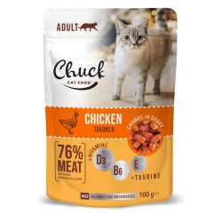 CHUCK KEDİ KONSERVESİ -  TAVUKLU 100 GR. CHUCK KEDİ KONSERVESİ -  TAVUKLU 100 GR.