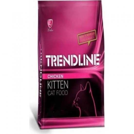 TRENDLINE KEDİ MAMASI - TAVUKLU 15 KG.