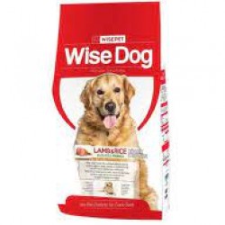 WISEDOG KÖPEK MAMASI - KUZU ETLİ PİRİNÇLİ 15 KG.
